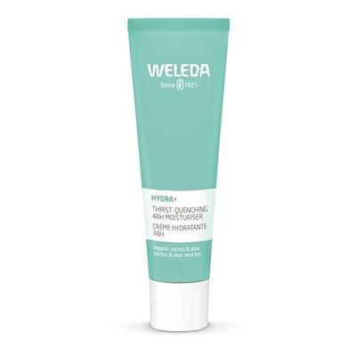 Weleda Crema Viso Idratante 24h Opuntia, crema idratante e di rapido assorbimento, non comedogena. Per profili di pelle da normale a secca. (1x30 ml)