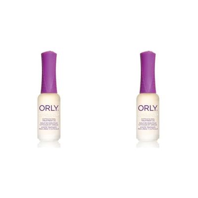 ORLY Cuticle Oil +, Nail & Cuticle Treatment 9ml (Pack of 2)