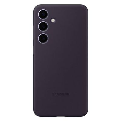 Samsung Galaxy Official S24+ Silicone Case, Dark Violet