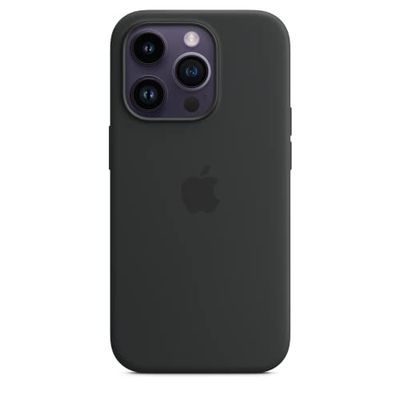 Apple iPhone 14 Pro Silicone Case with MagSafe - Midnight ​​​​​​​