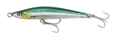 Savage Gear Zwaartekracht Potlood Slim - Minnow kunstaas voor zout- en zoetwater - Zeebaars, Makreel & Roofvis - Lange worp, vibrerende valactie, supersterke haken Pink Ghost 5,5 cm