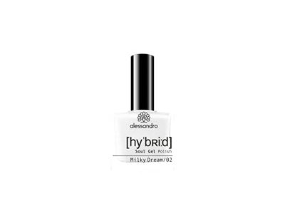 Alessandro hybridlack Milky Dream – något transparent vit ton – i bara 3 steg – perfekta naglar utan LED – varar i upp till 10 dagar!