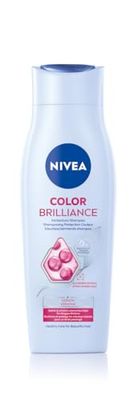NIVEA Color Schutz pH-Balance Shampoo (250 ml), feuchtigkeitsspendendes Haarshampoo für längere Farbbrillanz, Shampoo für gefärbtes Haar mit Color Pflege-Komplex