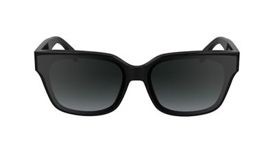KARL LAGERFELD KL6161S zonnebril voor dames, zwart, eenheidsmaat, Zwart, one size