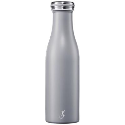 LURCH Stainless Steel Insulated Flask 0.5 L in Jura Grey - Perfect for Any Activity