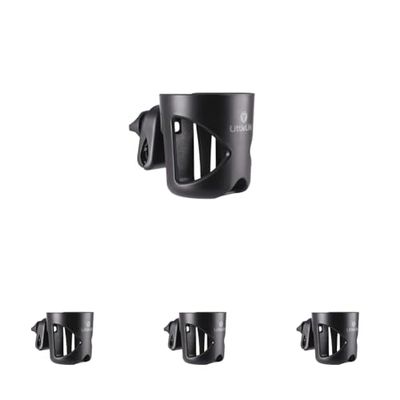 LittleLife Buggy And Pushchair Universal Cup Holder Adjustable Bottle Organiser for Stroller, Drink and Coffee Cup Holder (Pack of 4)