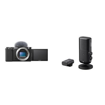 Sony Alpha ZV-E10 | Vlog Camera con obiettivo intercambiabile mirrorless APS-C + microfono ECM-S1