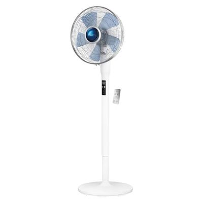 Rowenta Turbo Silence Extrême+ Ventilateur sur pied, Silencieux, Puissant, 5 vitesses, Avec télécommande, Arrêt automatique VU5870F0