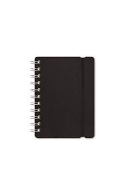 Vacavaliente Recycled Leather Black A6 Notebook