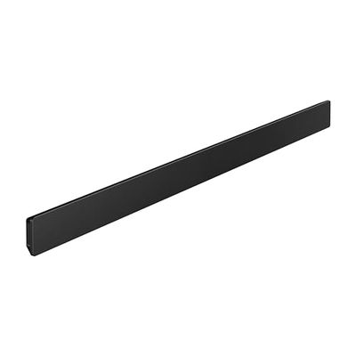 hansgrohe WallStoris - barra mural 50 cm sirve de base para los accesorios WallStoris, organizador baño, accesorios baño, sin taladro, negro mate, 27902670