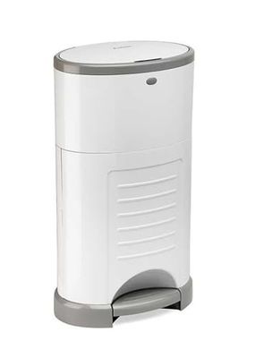 Korbell - STANDAR - Cubo de fraldas - 16 L - branco - económico - Ecológico - Pedal - Capacidade de 45 camadas