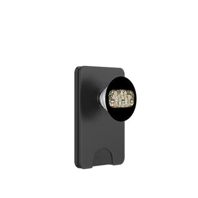 Taza de Pascua para amantes del café con conejo de Pascua Happy Easter PopSockets PopWallet para MagSafe