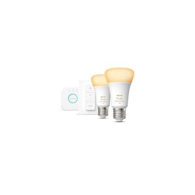 White Ambiance 10.5W A60 E27 2set sw EU PMO
