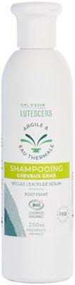 CIEL D'AZUR LABS - Shampooing à l'Argile et à l'Eau Thermale - Cheveux Gras - Bio - 250ml