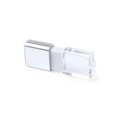 BigBuy Tech Pendrive Rantix 146230 16 GB LED-licht, wit