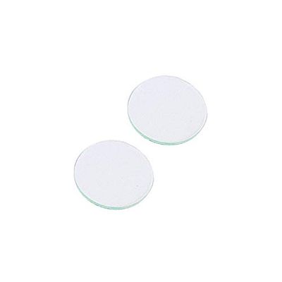 WKS Brillenglas, rond, helder, gelaagd glas, Ø 50 mm, ca. 3 mm, helder, splintervrij, 1 paar reserveglazen voor veiligheidsbril