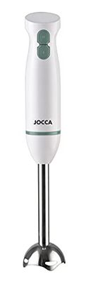 JOCCA - Batidora de Mano 600W con Caña Desmontable de Acero Inoxidable | 2 Velocidades | Cuerpo de ABS | Energía 220-240V | No Apta para Lavavajillas