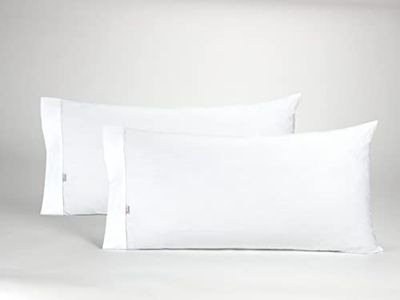 Pack de dos fundas de almohada de satén de 300 hilos