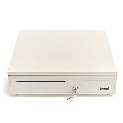 iggual IRON-50W Cajón Portamonedas 42cm 5+8 Blanco