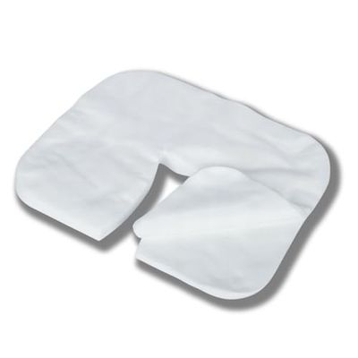 LALILL Wegwerpkussens voor de hoofdsteun voor massagestoel, 100 stuks, gezichtsbescherming, voor alle massage, therapieligoebehoren, als hygiënische hoes, neusgleufdoeken voor cosmeticatafel, salon,