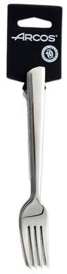 Arcos Series Toscana - Dessert Fork Set (3 Forks) - Monoblock of one Piece Stainless Steel 18/10 and 7" Silver Color