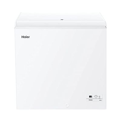 Haier HCE200F Congelatore Orizzontale a Pozzetto, Capacità 194 Litri, Congelamento Rapido, Silenzioso, Bianco, Classe F, 82x55,5x84,5 cm