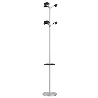 Unilux Perchero pie, Color Gris/Negro, 10x34x86 cm