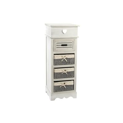 CAJONERA MADERA 36X31X96,7 9,00 TAPA GRIS