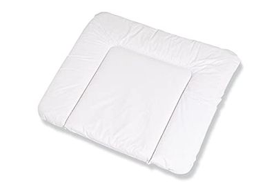 PINOLINO Skötunderlägg, vit, 85 x 75 cm - fyllning av 100% polyester thermal fleece