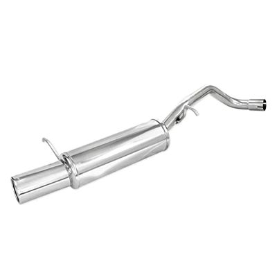 100% Inox Sport Exhaust compatible with Volkswagen Polo 9N 1.4 75hp 2001-2008 1x102mm