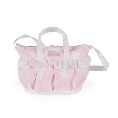 Diset- Sac Peqeña Charlota (21 x 16 x 10 cm) Layette Jouet, 60413, Rose, 16 x 21 x 10 cm