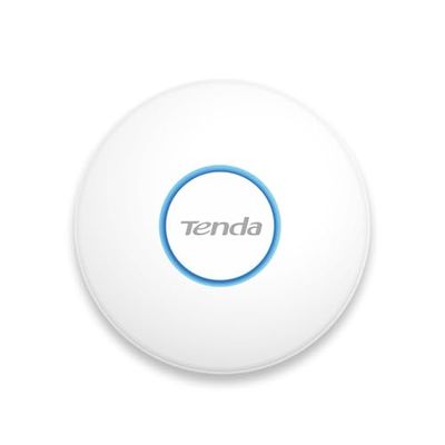 Tenda i27 AX3000 WiFi 6 Access Point PoE (802.11ax dual-band, 1x GB PoE LAN-poort, WPA3 beveiliging, meerdere SSID's, beheerbaar via APP of webinterface, 802.3at PoE+ Powered, incl. voeding)