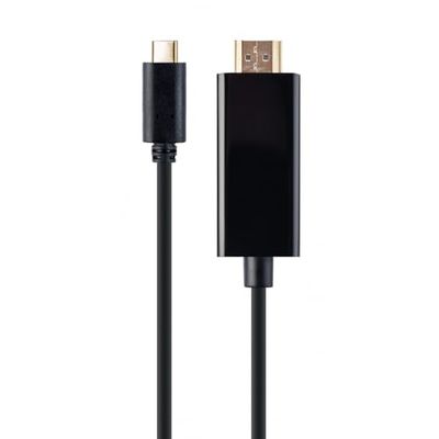 Gembird Adaptateur USB-C Mâle vers HDMI-Mâle 4K 30HZ 2M Noir