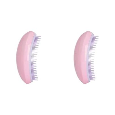 Tangle Teezer, Salon Elite Detangling Hairbrush, Pink Smoothie (Pack of 2)