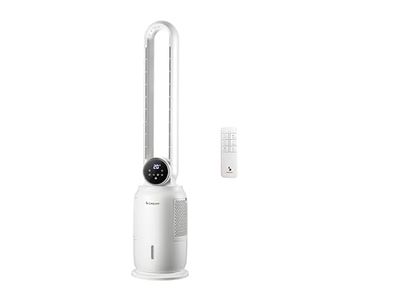 BEPER P206RAF300 Refroidisseur et ventilateur sans pale 65W, 3 Vitesses sélectionnables, Ecran tactile, Télécommande incluse, Blanc