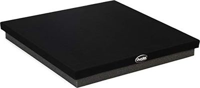 Auralex SUBDUDE_V2 II ISO Series - Desacoplador acústico (4,5 x 38 x 38 cm), color negro y gris