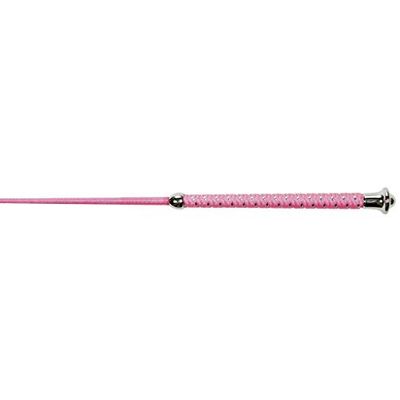 HKM Cravache -Argent 90, 8045 Pink néon