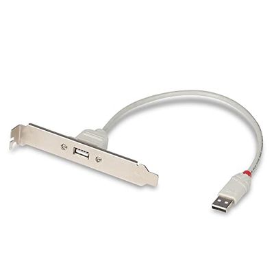 LINDY Cabo USB A a USB B 33123 branco