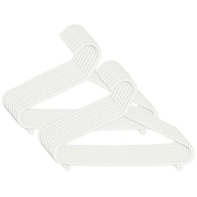 Bieco - Cabides infantis, cores lisas branco weiß tamanho: 16 Stück