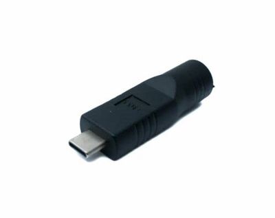 System-S Adaptateur USB 3.1 Type C mâle vers DC 20 V 7,9 x 5,4 mm Femelle Noir