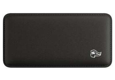 Glorious Gaming Padded Mouse Wrist Rest - Anti-Fray Stitched Edges, Smooth Cloth Surface, Anti-Slip Rubber Base, Medium Firmness, 200 x 100 x 17mm - Black