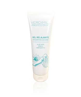 Verdimill FÖRBÄTTRAD FORMULA Cream - AVLÄTTA GEL för trötta ben med Aloe Vera, Arnica och Harpagofyto. 250 ml flaska.