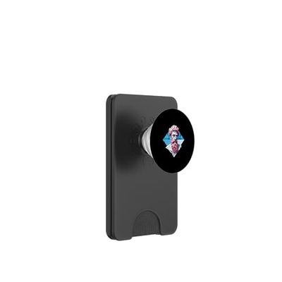 Pitágoras Vaporwave PopSockets PopWallet para MagSafe