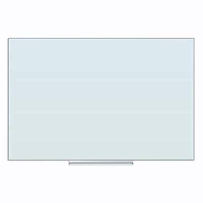 U Brands UBR2777U0001 - Lavagna in vetro cancellabile a secco, 88,9 x 58,4 cm, superficie bianca satinata, senza cornice