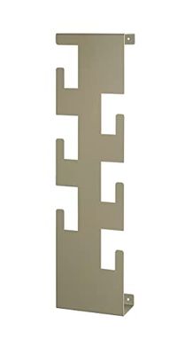 HAKU Möbel Wandkapstok groen, staal - Maat: B 15 cm x H 60 cm x D 8 cm, Stijl: Modern