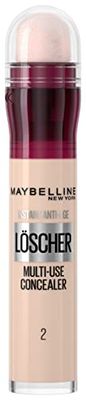 Maybelline New York Matita di copertura Instant Anti-Age Concealer, Cancellatore con Micro Applicatore N°02 Nude, 6,8 ml