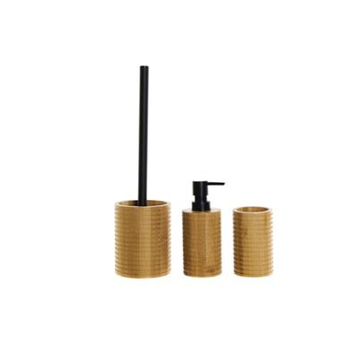 DOSIFICADOR SET 3 BAMBU 7X7X16,5 NATURAL NATURAL