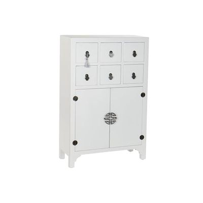 CAJONERA ABETO MDF 63X27X101 20,00 ORIENTAL BLANCO