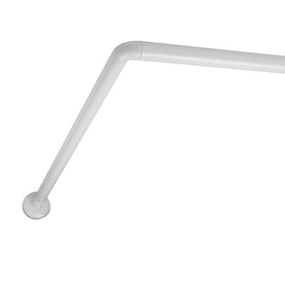 Tatay Barre de Salle de Bain Courbe Blanc 90 X 90 Cm