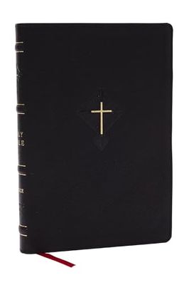 Holy Bible: Rsv2ce, Thinline Large Print Catholic Bible, Black Leathersoft, Comfort Print